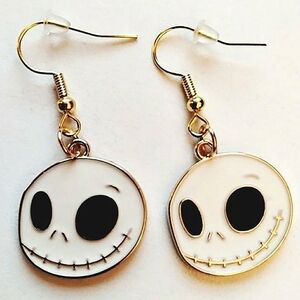 Nightmare Before Christmas Jack Skellington Earrings
